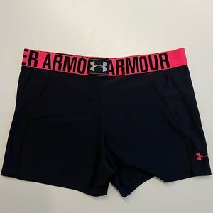 🎉 *3 for $25* Under Armor Black Spandex Shorts